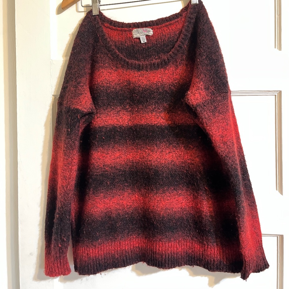 90’s wide neck soft and cozy sweater